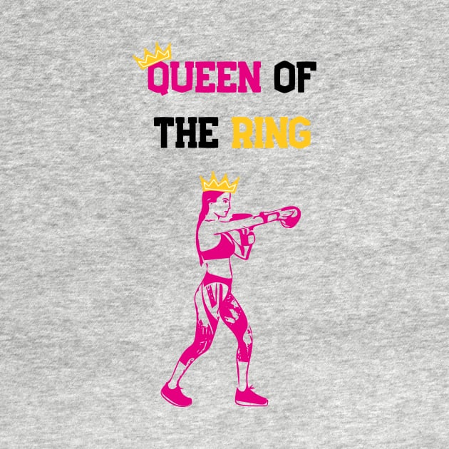 Queen of the boxing ring, light by CoffeeBeforeBoxing